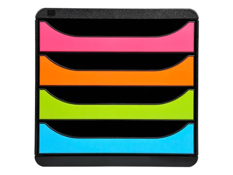 Ladenblok A4+ BIG-BOX Classic 4 lades Harlekijn