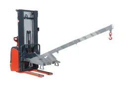 Kraanarm Telescoop Arm Neiging 25° Steunpoten L 1600mm 1t Verzinkt