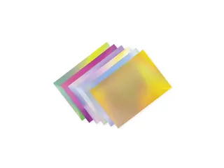 Regenboogpapier en karton Folia 24x34cm 120gr en 250gr 12 vel 6 tinten - 3