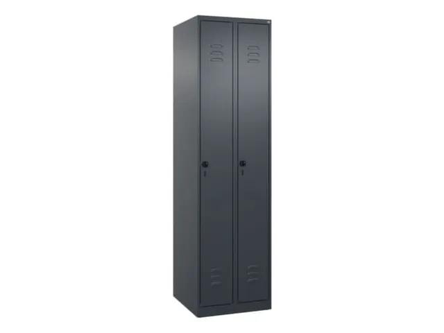 locker,HxBxD 1850x500x500mm,2vak,vak B 250mm,draaigrendel