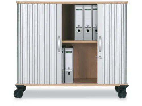 jaloeziedeurkast,HxBxD 720x1000x400mm,1xhouten vloer,decor romp beuken