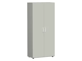 Draaideurkast Hxbxd 1810x800x420mm 4 Legborden/5 Oh Lichtgrijs - 1