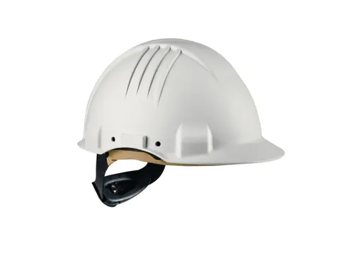 3M G3501M-VI veiligheidshelm, PP, draaiknop, wit, per stuk, niet geven