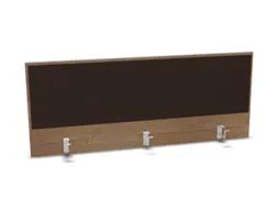 opzetpaneel,v. bureau,aanbouw achter,B 1400mm,NT-cherry,BN2036-bruin