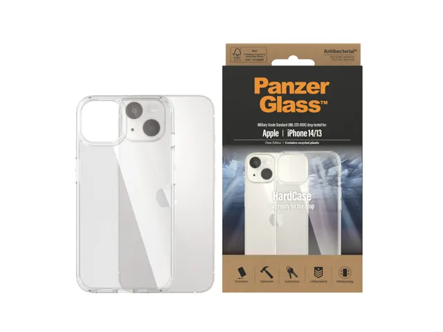 PanzerGlass HardCase iPhone 14 | 13 | Clear, Hoes, Apple, Apple - i