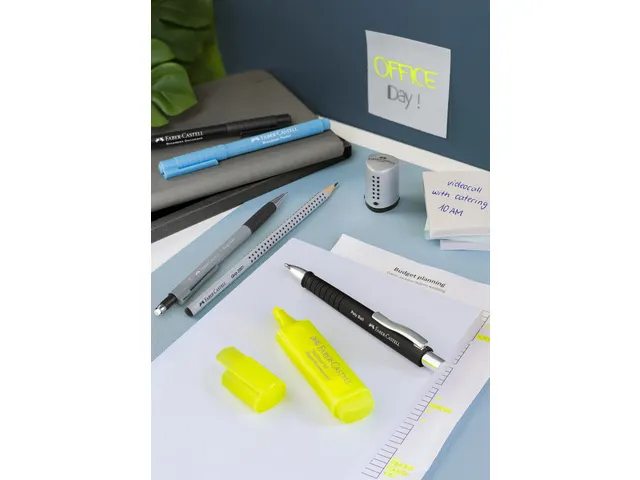 Stylo à bille Faber-Castell Polyball M noir