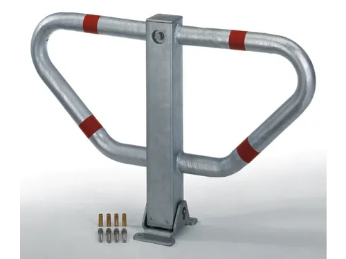 Parkeerbeugel Staal 750x345mm Met Pluggen Te Bevestigen Cilinderslot