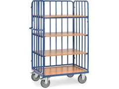 Etagewagens 4 Etages 8311-1 600kg Laadvlak 1000x600mm Ral5007