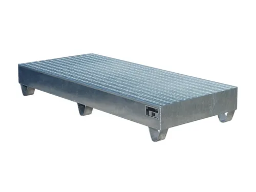 Systeem-Opvangbak 3x200l Opvang 202l 275x 1800x 800mm Rooster