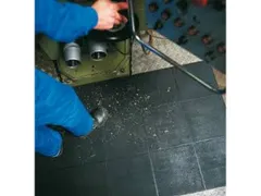 Vloerbedekkingsmodule Lxb 900X900Mm Gesloten Oppervlak Rubber Zwart