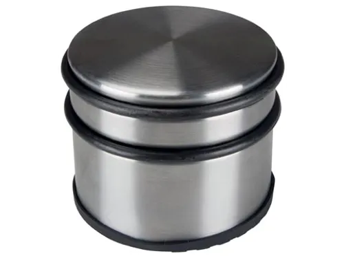 Toolland Deurstop Anti-Slip Uit Inox Grijs 9x7,5 cm 1 Kg