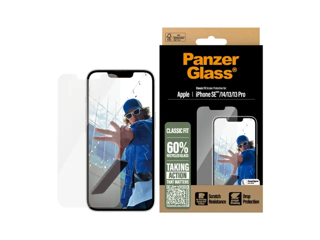 PanzerGlass Screen Protector iPhone 17e | 16e | 14 | 13 | 13 Pro |