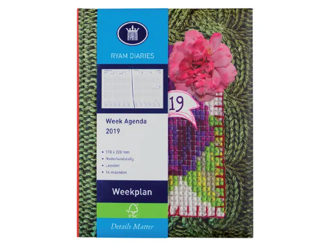 Agenda 2027 Ryam Weekplan Limited Edition 7 jours/ 2 pages assorti