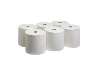 Scott 6665 Performance Handdoekrol Wit 1-Laags 6 rollen - 2