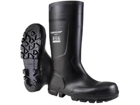 Dunlop NB2HD01 Work it PVC Laars S5 Zwart Maat 50