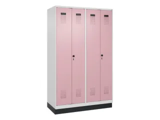 PBM-locker,HxBxD 1950x1200x500mm,4vak,vak B 300mm,draaigrendel - 2