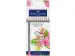Crayons aquarellables Faber-Castell Goldfaber Tropical Blossoms boîte