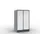 lockerkast cil.slot 1255x770x640mm 2x3 vakken RAL7021 front RAL7035