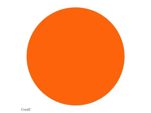 Plakkaatverf Creall basic oranje 500ml