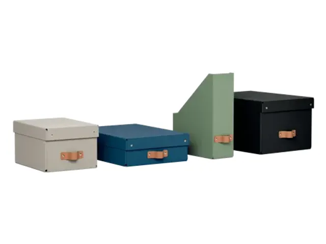 Boîte de rangement Leitz Puro avec couvercle 17L beige set 2 pièces