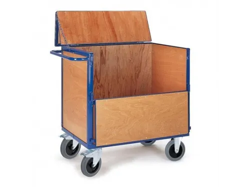 kratwagen,draagverm. 600kg,laadvl. LxB 965x665mm,HxLxB 1065x1150x720mm