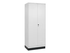 locker voor scheiding van kleding,HxBxD 1950x800x500mm,2vak