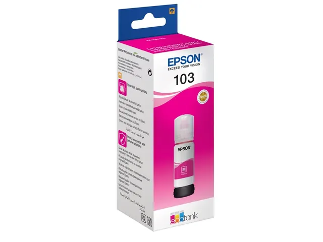 Navulinkt Epson 103 T00S34A rood