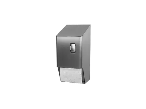 Toiletpapier houder RVS 2 Rollen