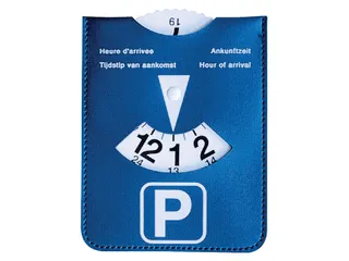 Parkeerschijf blauw - 1