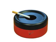 Veiligheids Tafelasbak Staalpl. 1l Hxd 70x150mm Poedergecoat Rood