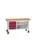 werkbank,HxBxD 830x1500x600mm,multiplexblad,uitrusting: 3laden,legbord