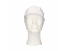 Pet met klep maat L Polyester Kroon Wit 100 Stuks