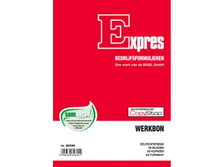 Expres werkbonblok A5 Nederlands dupli (50 x 2 vel) - 1