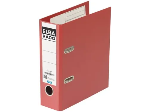 Rado Plast ordner voor A5 staand donkerrood rug 7,5cm