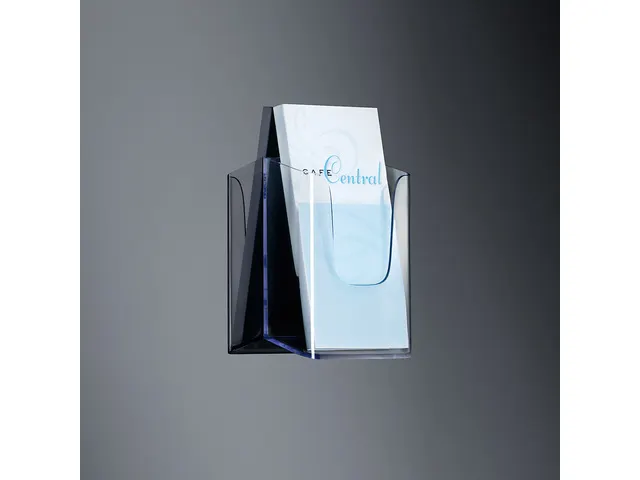 folderhouder Sigel wandmodel DIN lang transparant acryl