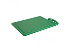 Caterchef HACCP Snijblad Groen met greep en geul 45x30x1.5cm