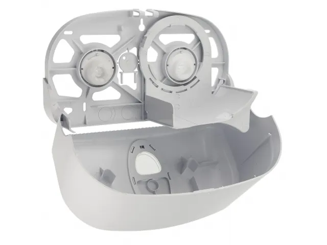 Distributeur 2 rouleaux papier toilette embout Plastique blanc PQ20SDU