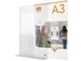 Infobord Nobo Premium Plus A3 acryl vrijstaand