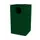 combi-asbak,HxBxD 537x325x388mm,afvalbak inhoud 35l,romp staal RAL6005
