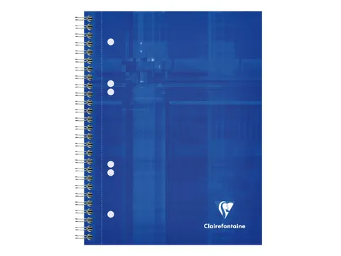 Collegeblok Clairefontaine Studium A5+ ruit 5x5mm 6-gaats 80 pagina's