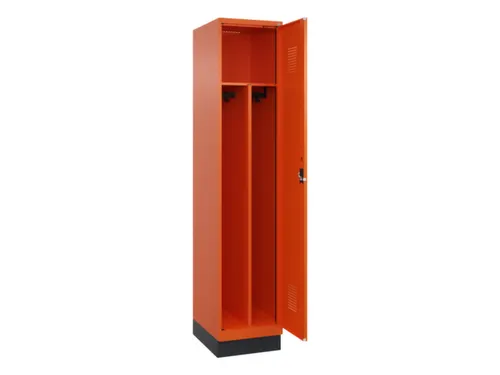 locker voor scheiding van kleding,HxBxD 1950x400x500mm,1vak