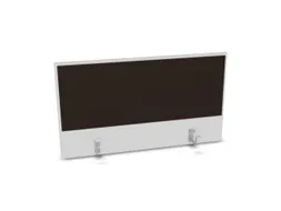 opzetpaneel,v. bureau,aanbouw achter,B 1000mm,Bl-wit,BN2036-bruin