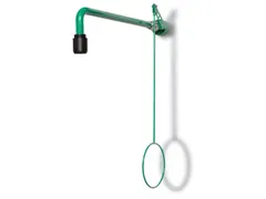 Nooddouche Wandmontage Schroefdraad 3/4 Buiten Rvs/messing