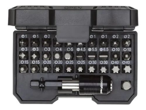 GEDORE R33005031 Bit Box 1/4 SL+PH+PZ+TX+6-kant 32-delig
