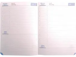 Schoolagenda, 2-Talig, Eeuwigdurend