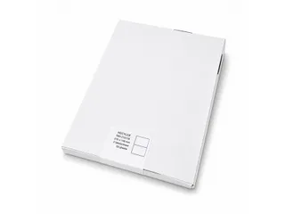 Etiket Rillprint 210x148mm recycled wit 100 stuks - 1