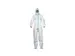 Overall Tyvek 600 Plus wit, blauw gestreept Maat M