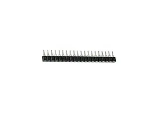 Tulpvormige IC Voet, Enkele RIJ, 20 Contacten, Pitch = 2.54mm - 2