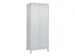 locker voor scheiding van kleding,HxBxD 1950x800x500mm,2vak