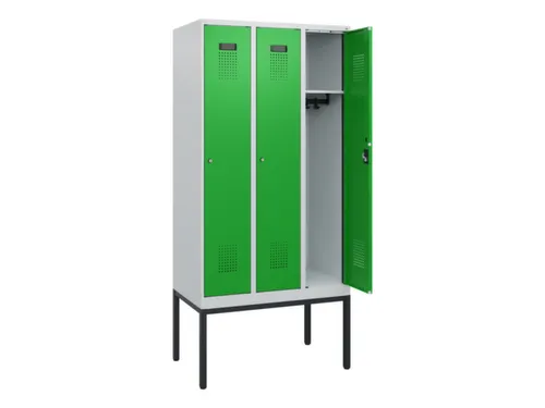 schoollocker,HxBxD 1950x900x500mm,3vak,vak B 300mm,cil.-slot